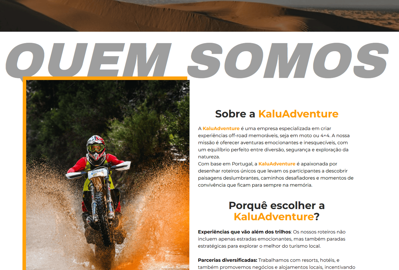 Sobre Kalu Adventure