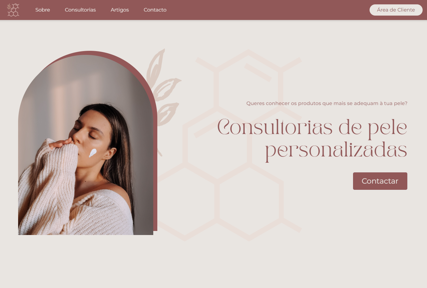 Website Molecular Skin – criação de website com área de cliente e painel de administrador