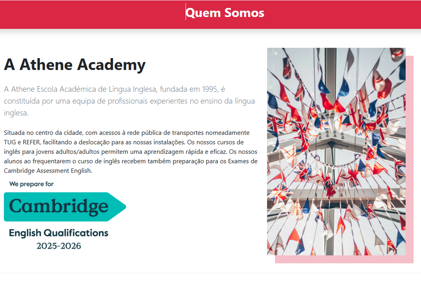 Sobre Athene Academy